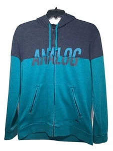 Analog Zip Up Hoodie Sweatshirt Mens Medium- Snowboard Apparel *Great Condition* - Picture 1 of 6