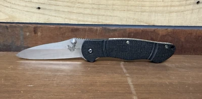 Benchmade Apparition 672 Assisted w/Plain 3.25" + Carbon Fiber & Steel Belt Clip - Image 1 of 4