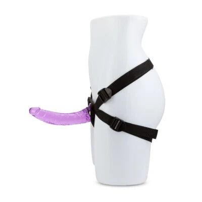 Kit de arnés con correa con consolador anal realista punto G Dong juguetes sexuales Foto 1 de 4