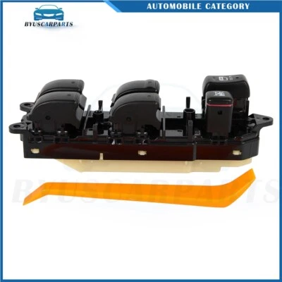 Interruptor de ventana eléctrica para Toyota Land Cruiser 2003-2007 V8 4,7 L delantero izquierdo Foto 1 de 4
