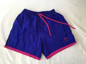 Vintage Umbro Shorts for Soccer, Swim - Adult M, Purple w/ Pink trim - Picture 1 of 2