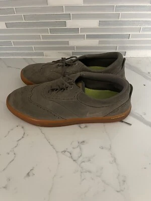 Zapatos de golf Nike Lunarlon punta de ala gamuza para hombre sin clavos 533094-200 talla 11,5 Foto 1 de 4