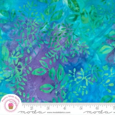 CHROMA BATIKS 4366 38 Ocean Blue  MODA BATIKS Quilt Fabric - Image 1 of 4