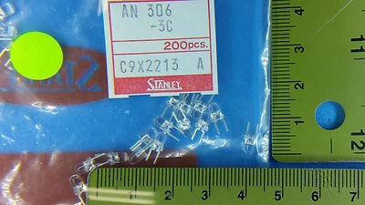 200 piezas LED Infrarrojo LED IR 950nm, 3mm T-1 Domo Super Intensidad, Stanley AN306-3C Foto 1 de 4