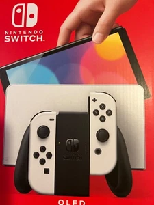 nintendo switch oled console with 10 games and screen protector - Picture 1 of 3