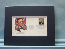 Confederate President Jefferson Davis and First day Cover of his own stamp