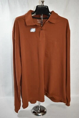 Camisa polo St. John's Bay talla XL oxidada para hombre de gamuza Foto 1 de 4