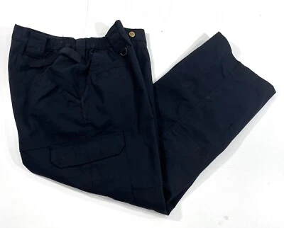PANTALONES CARGO TACTICAL TACLITE 18x32 5.11 64360 azul marino oscuro mujer 18 x 32 nuevos sin etiquetas Foto 1 de 3