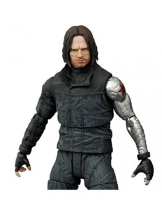 MARVEL SELECT CIVIL WAR CAPTAIN AMERICA WINTER SOLDIER ACTION FIGURE NEW NUOVO - Imagen 1 de 4