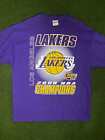 2000 Los Angeles Lakers - Nba Champions - Vintage Nba Tee Shirt (Xl)