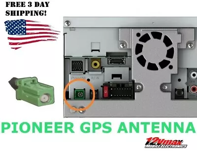 New GPS Navigation Antenna for Pioneer Radios Green Plug AVIC NEX AVH Models - Image 1 of 2