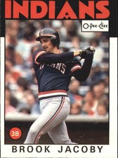 1986 O-Pee-Chee Baseball Card #116 Brook Jacoby