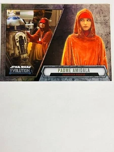 2016 Star Wars Evolution Base Card #14 Padmé Amidala: Handmaiden Disguise - Picture 1 of 2