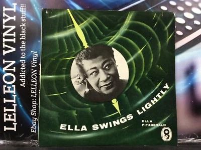 Ella Fitzgerald Ella Swings Lightly LP Album Vinyl W8341 Swing Jazz 50’s - Image 1 of 4