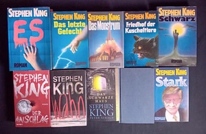 10 Bücher v. Stephen King, 9 gebund. Ausg. + 1 TB, Es, Friedhof d. Kuscheltiere - Bild 1 von 3