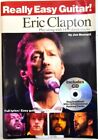 Eric Clapton musique de guitare vraiment facile livre de chansons guitare onglet livre de poche avec CD