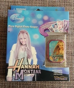 Hannah Montana Disney Micro Digital Photo Keeper w multi clip & necklace - Picture 1 of 5