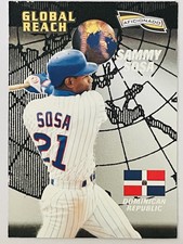 1996 Pinnacle Aficionado #158 Sammy Sosa