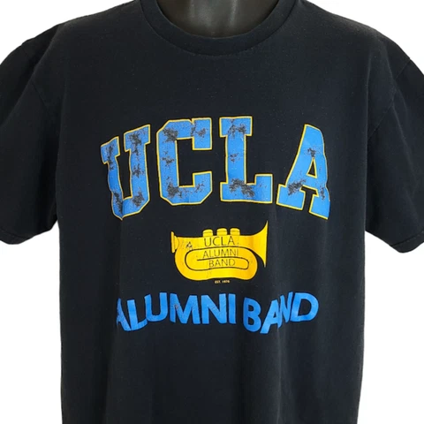UCLA Bruins T Shirt Vintage 90s University Of CA Alumni Band Made In USA Size XL Cover