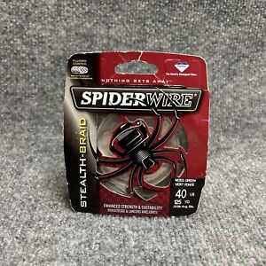 SpiderWire | Stealth Braid 40 LB 125 YD | Moss Green | Braided Fishing Line 🕷️