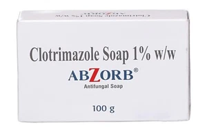 2x Abzorb Antifungal Cleansing Bar, Anti Sacbies Jock Itching rashes Soap, 100 g - Picture 1 of 4