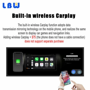 Build in Wireless Carplay Screen Mirrorling Map Music Siri Phone HB-04 - Picture 1 of 1