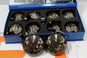 Set luci laterali LED WIPAC FUMÈ 10 parti adatte a Land Rover Defender 90/110 TDCI TD5 - Foto 1 di 8