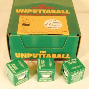 12 PELOTAS DE GOLF NO PUTABLES pelota de golf novedad gags broma a granel lote práctico gags - Imagen 1 de 1