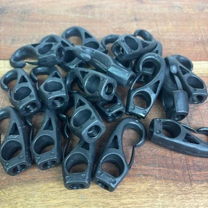 20x Kunststoff Haken für Ø 10mm Expanderseil Gummiseil Gummileine Leine Zeising - Picture 1 of 3