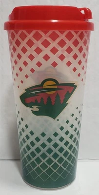 Copo de parede dupla estilo grade Minnesota Wild 24 oz - NHL - Imagem 1 de 3