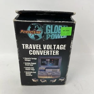 Global Power PowerLine Travel Voltage Converter GP-1600 MW3 Old Unused Stock - Picture 1 of 8