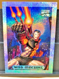 1994 MARVEL Masterpieces War Machine Silver Holofoil Limited Ed. # 10 of 10/Mint - Picture 1 of 13