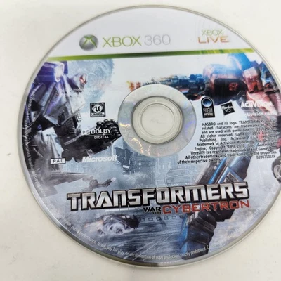 Transformers War for Cybertron Xbox 360 disc only PAL Plays On NA Consoles Works Foto 1 de 3