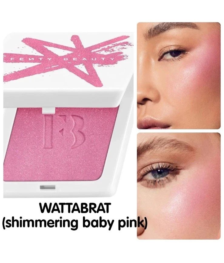 Fenty Beauty Fenty Cheeks Suede Powder Blush in 08 WATTABRAT 4g NEW IN BOX - Image 1 of 1