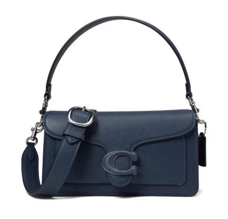 COACH Tabby Shoulder Bag 26 Blue CH735 Outlet
