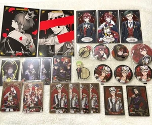 Twisted Wonderland Riddle Rosehearts Bandeja Trébol Tarjeta Insignia Soporte Set Japón - Imagen 1 de 1