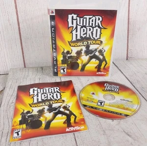Guitar Hero: World Tour (Sony PlayStation 3, 2008) PS3 CiB Complete w/ Manual - Picture 1 of 5