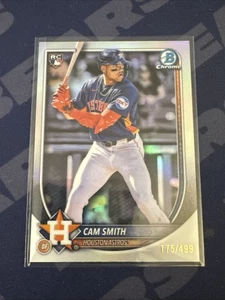 Cam Smith RC 2025 Bowman Chrome #77 Refractor /499 Astros Rookie - Picture 1 of 2