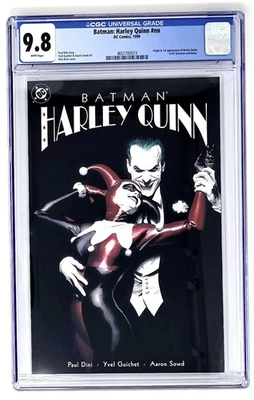 Batman: Harley Quinn CGC 9.8 (1999) DC Comics, origen y primera aplicación. Harley Quinn Foto 1 de 3