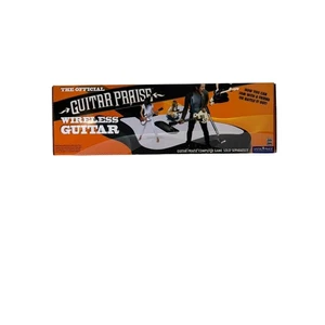 Controlador de guitarra inalámbrico Guitar Praise para dos jugadores batalla diversión familiar NUEVO sellado - Imagen 1 de 5