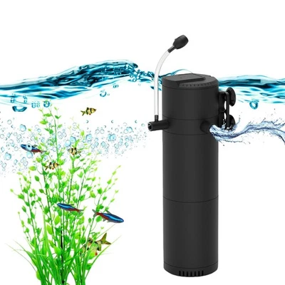 320GPH Fish Tank Filter in-Tank Filter for 60-100 Gallon Tanks, 3-Stage Inter... - Image 1 of 4