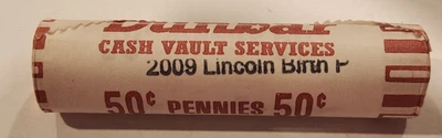 2009-D Uncirculated B.U.  LINCOLN CENT ROLL "Birthplace" - 1 roll LP1 - Image 1 of 3