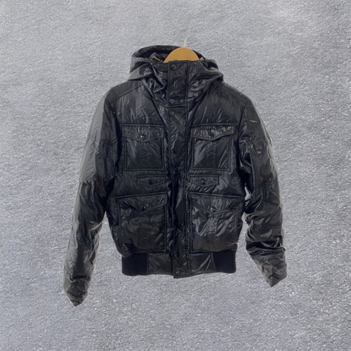 GUCCI Piumino 46 Nylon Blk 200610 4063 Uomo Autentico #ED ZGA