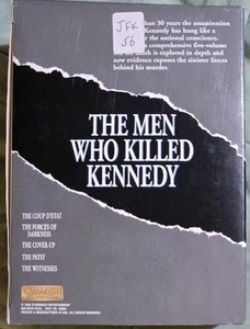 The Men Who Killed Kennedy VHS Complete Set Time Life (1995) USED Very Good - Picture 1 of 5