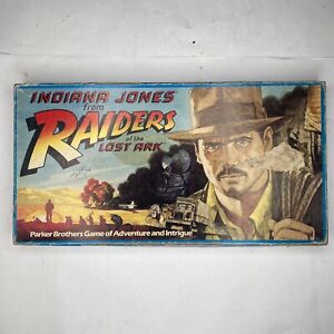 Vintage 1982 Indiana Jones Raiders of the Lost Ark Board Game Kenner - Complete