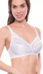 TRIUMPH REGGISENO SENZA FERRETTO - CYNTHIA N - PIZZO BIANCO e NERO - Foto 1 di 4