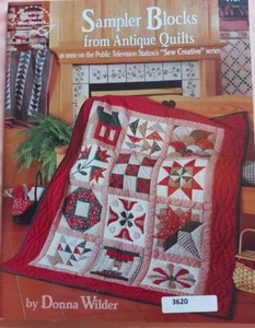 American School of Needlework 4137 Sampler Blocks from Antique Quilts Book - Picture 1 of 3