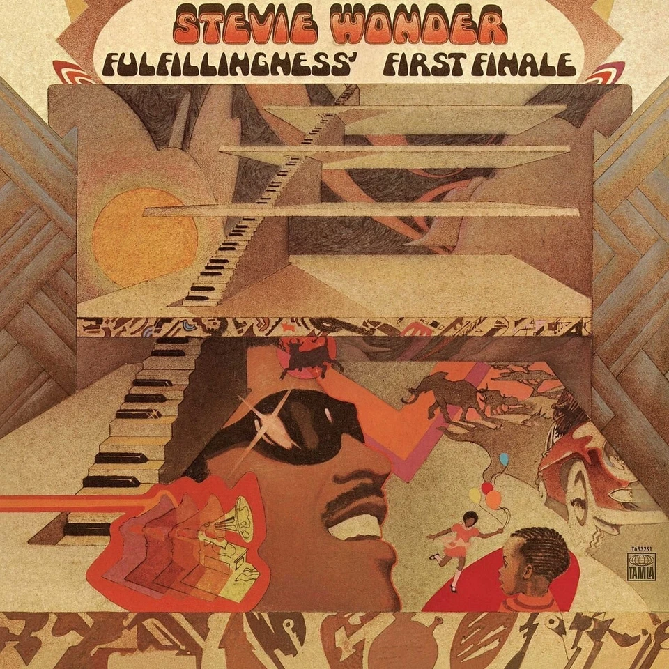 STEVIE WONDER - FULFILLINGNESS' FIRST FINALE (VINYL)   VINYL LP NEUF  - Photo 1/1