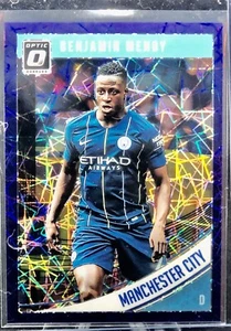 2018-19 Donruss óptica velocidad púrpura paralelo Benjamin Mendy Man City 124/125 - Imagen 1 de 2