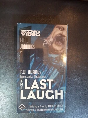 SEALED!-VHS Video The Last Laugh F.W. MURNAU 1924 B&W Film 1993 US NTSC - Image 1 of 4